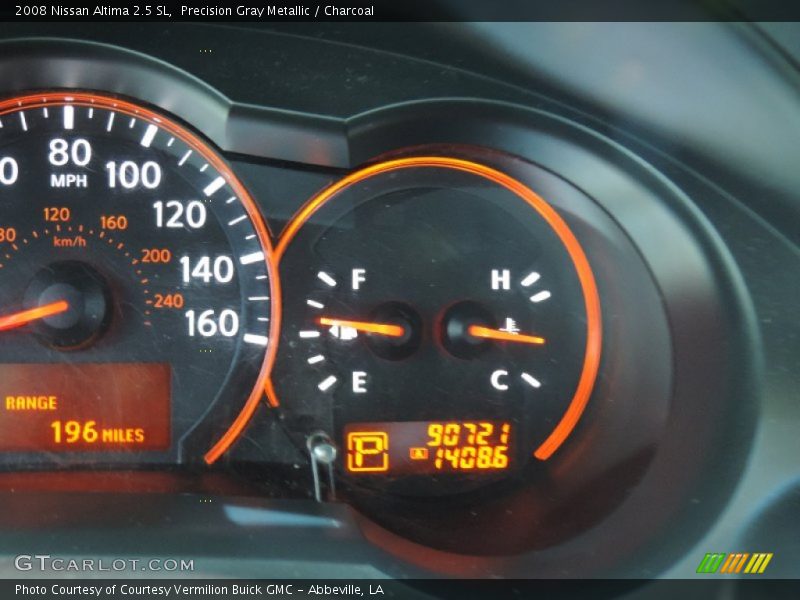 Precision Gray Metallic / Charcoal 2008 Nissan Altima 2.5 SL