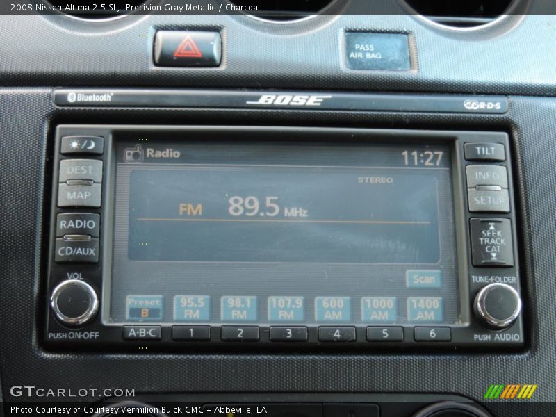 Precision Gray Metallic / Charcoal 2008 Nissan Altima 2.5 SL