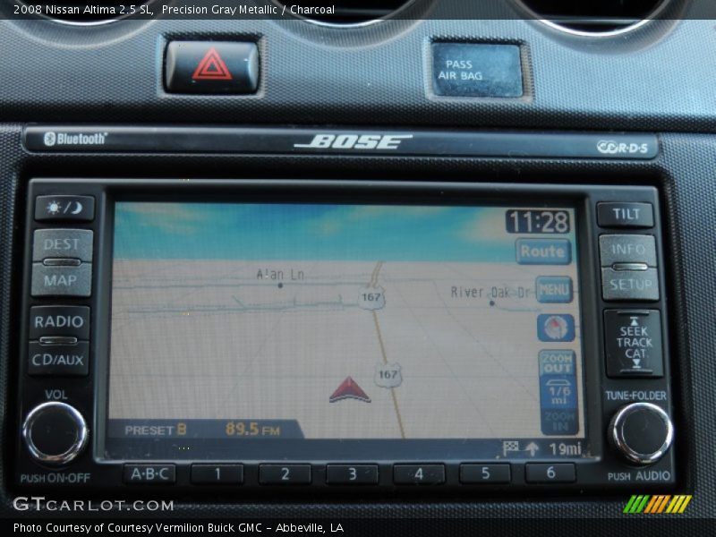 Precision Gray Metallic / Charcoal 2008 Nissan Altima 2.5 SL