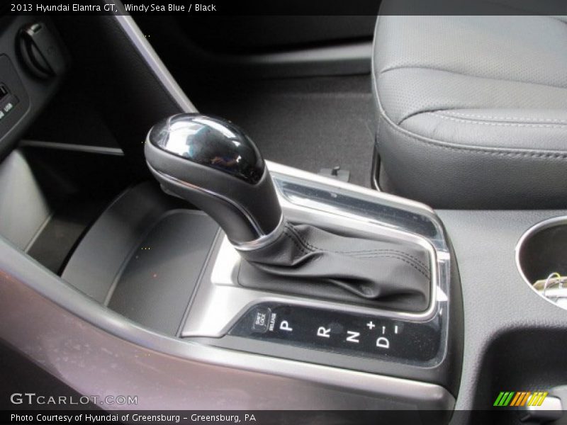 Windy Sea Blue / Black 2013 Hyundai Elantra GT