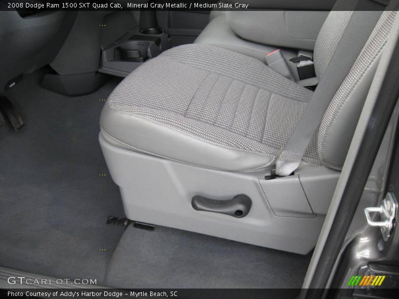 Mineral Gray Metallic / Medium Slate Gray 2008 Dodge Ram 1500 SXT Quad Cab
