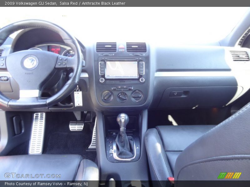 Salsa Red / Anthracite Black Leather 2009 Volkswagen GLI Sedan