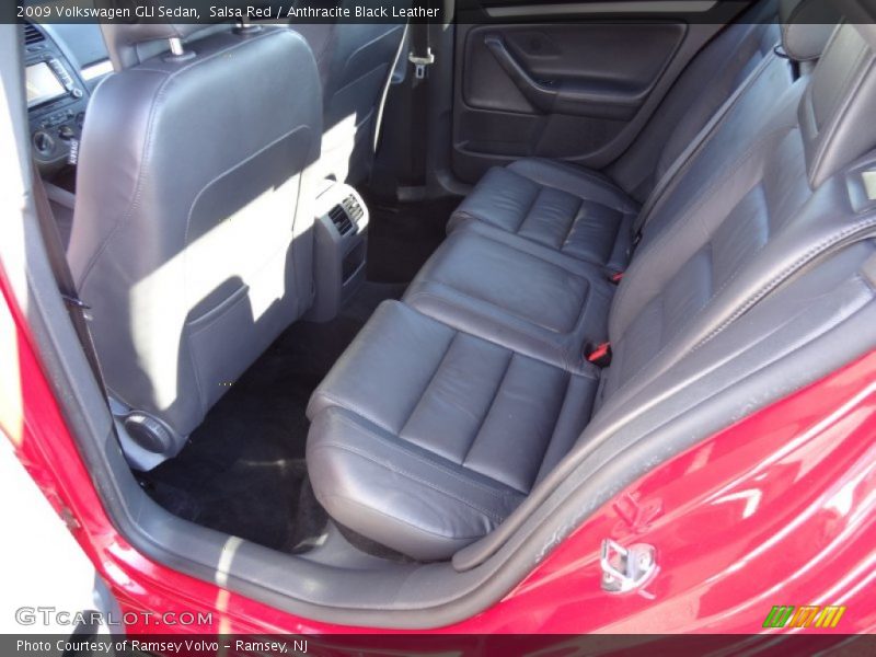 Salsa Red / Anthracite Black Leather 2009 Volkswagen GLI Sedan