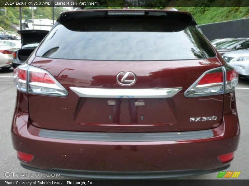 Claret Mica / Parchment 2014 Lexus RX 350 AWD