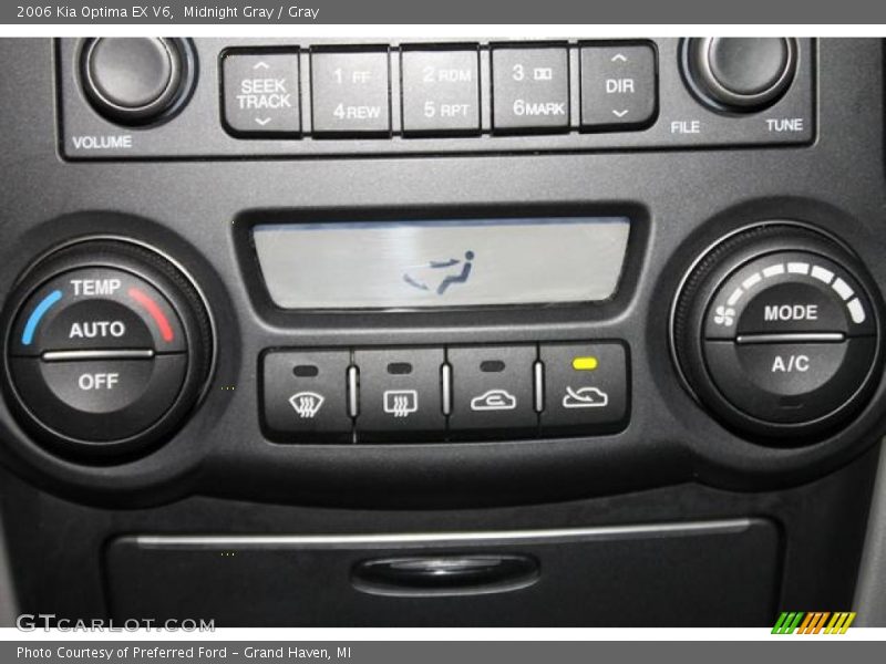 Midnight Gray / Gray 2006 Kia Optima EX V6