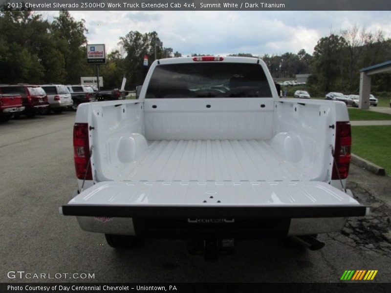 Summit White / Dark Titanium 2013 Chevrolet Silverado 2500HD Work Truck Extended Cab 4x4