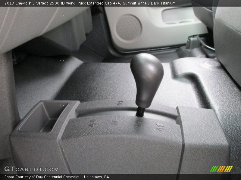 Summit White / Dark Titanium 2013 Chevrolet Silverado 2500HD Work Truck Extended Cab 4x4