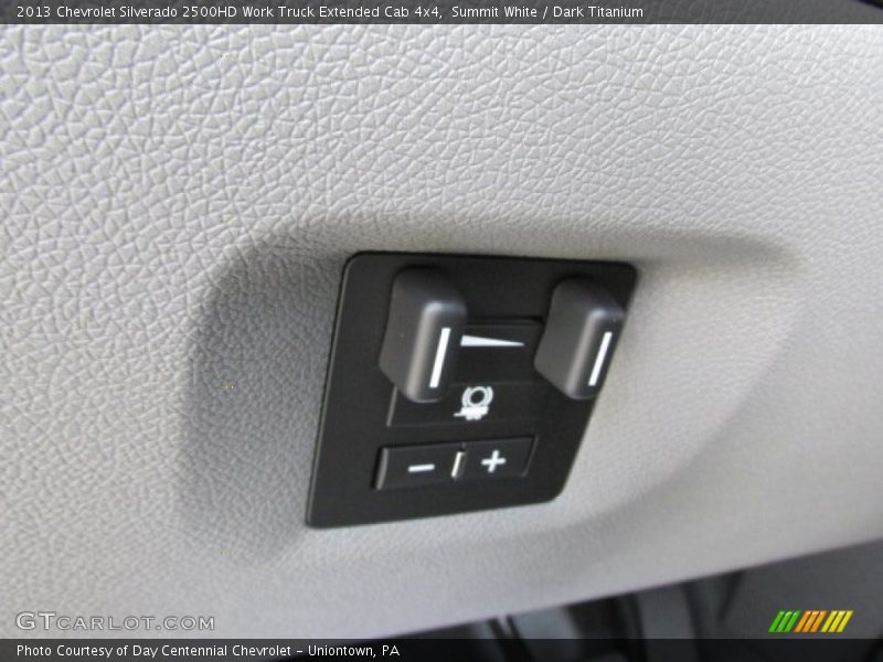 Summit White / Dark Titanium 2013 Chevrolet Silverado 2500HD Work Truck Extended Cab 4x4
