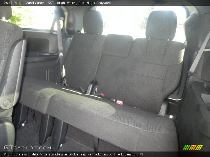 Bright White / Black/Light Graystone 2014 Dodge Grand Caravan SXT