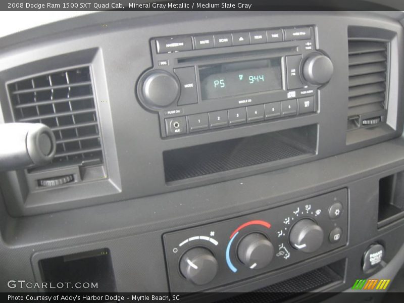 Mineral Gray Metallic / Medium Slate Gray 2008 Dodge Ram 1500 SXT Quad Cab