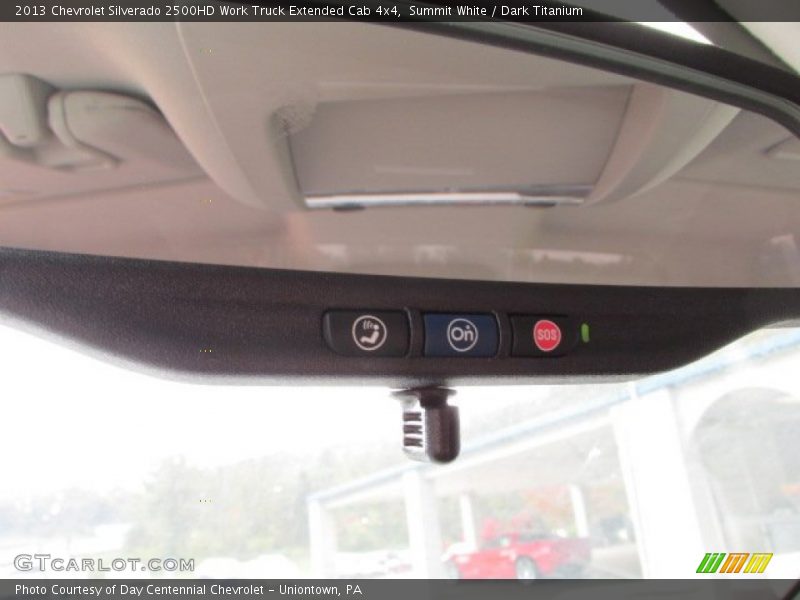 Summit White / Dark Titanium 2013 Chevrolet Silverado 2500HD Work Truck Extended Cab 4x4
