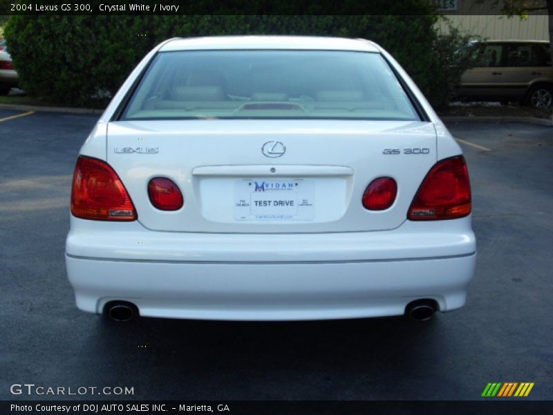 Crystal White / Ivory 2004 Lexus GS 300