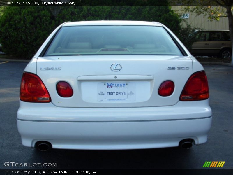 Crystal White / Ivory 2004 Lexus GS 300