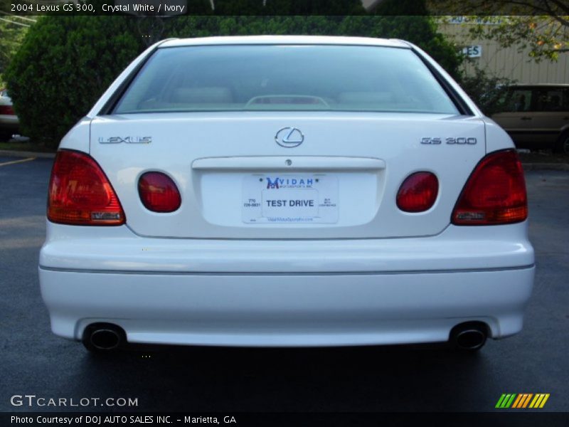 Crystal White / Ivory 2004 Lexus GS 300