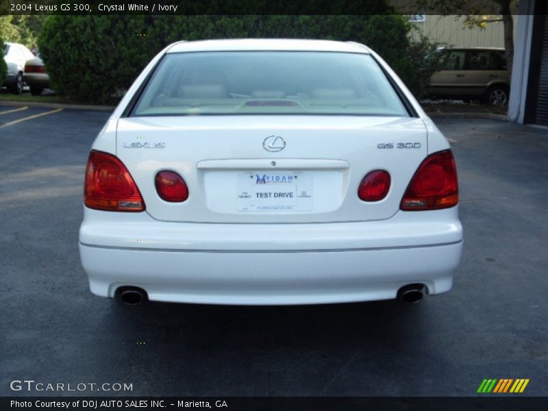 Crystal White / Ivory 2004 Lexus GS 300