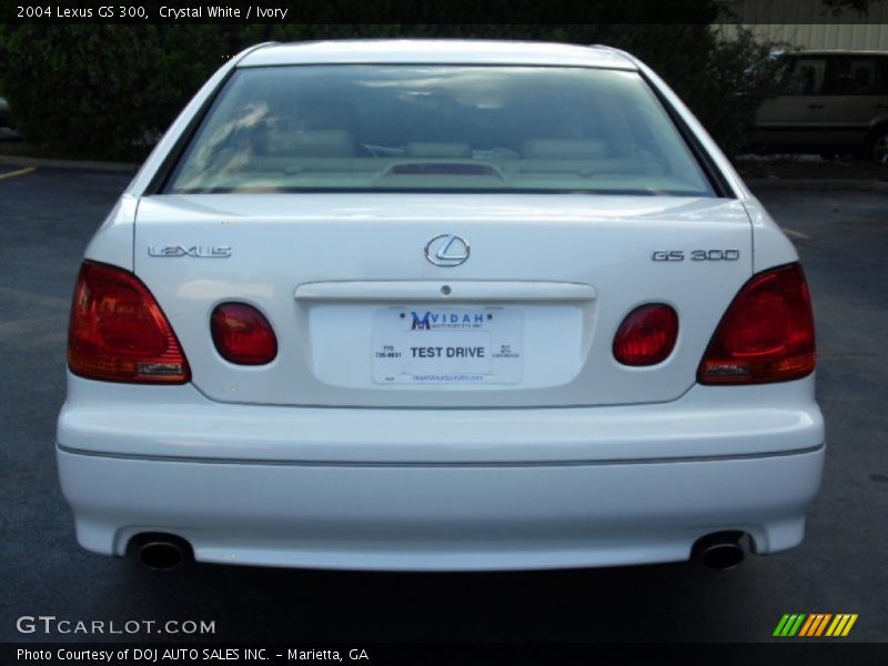 Crystal White / Ivory 2004 Lexus GS 300