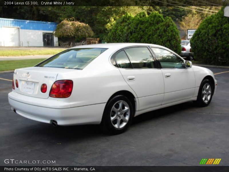 Crystal White / Ivory 2004 Lexus GS 300