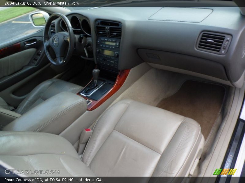 Crystal White / Ivory 2004 Lexus GS 300