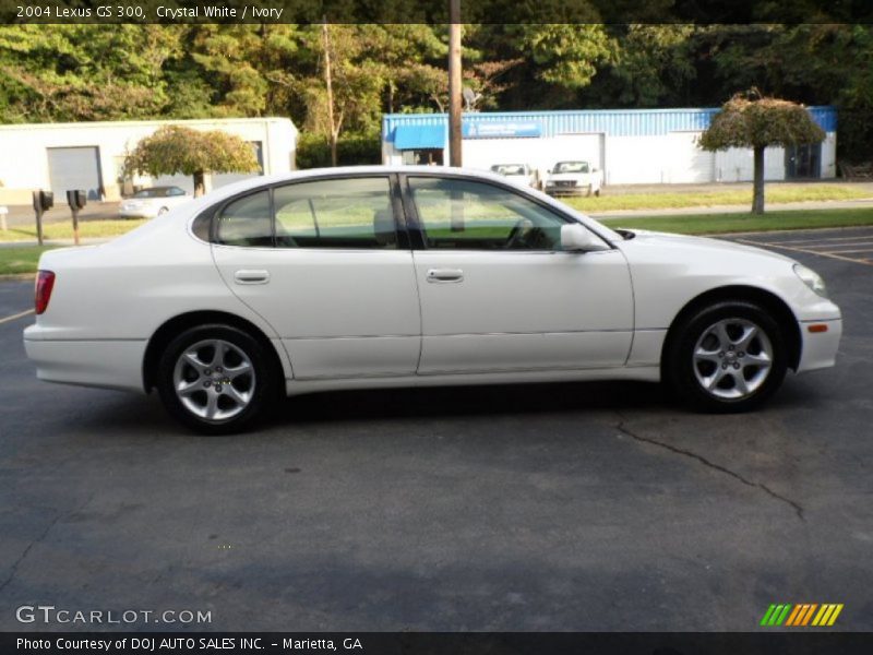 Crystal White / Ivory 2004 Lexus GS 300