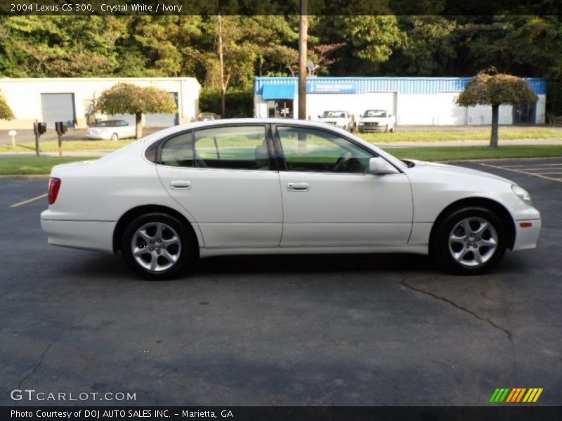 Crystal White / Ivory 2004 Lexus GS 300