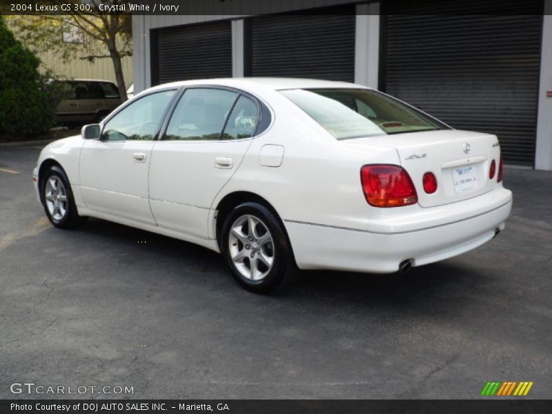 Crystal White / Ivory 2004 Lexus GS 300