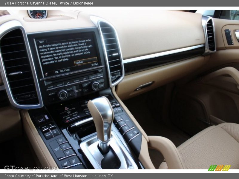 Controls of 2014 Cayenne Diesel