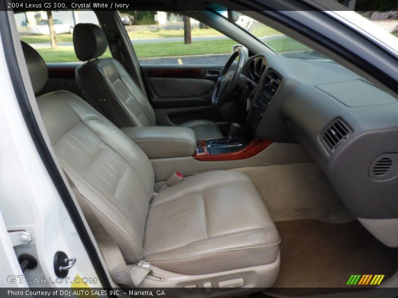 Crystal White / Ivory 2004 Lexus GS 300