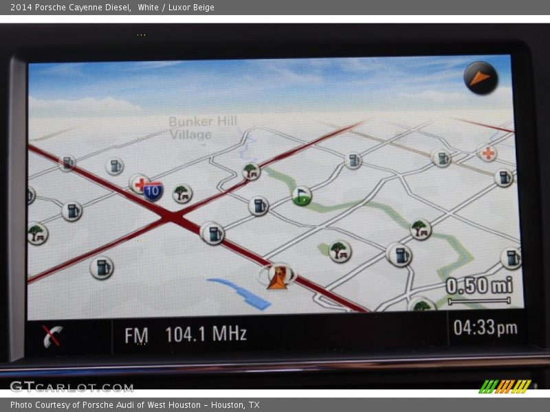 White / Luxor Beige 2014 Porsche Cayenne Diesel