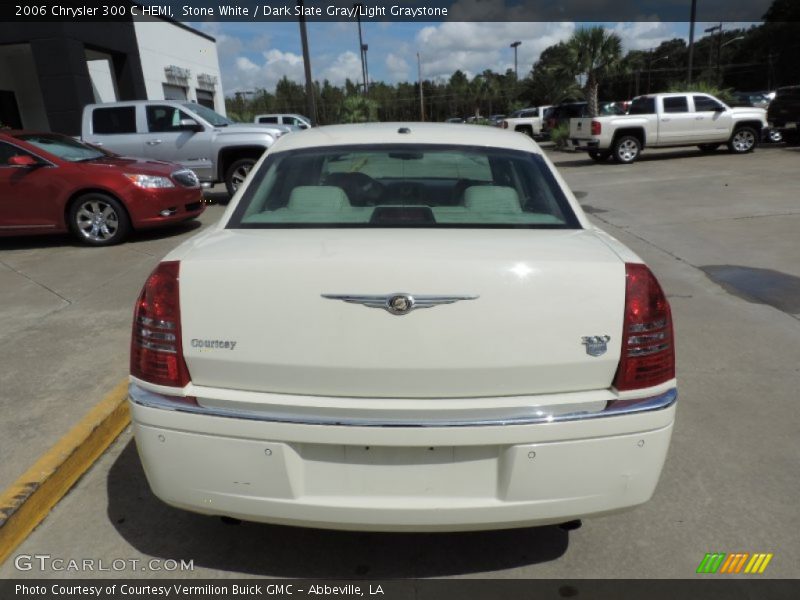 Stone White / Dark Slate Gray/Light Graystone 2006 Chrysler 300 C HEMI
