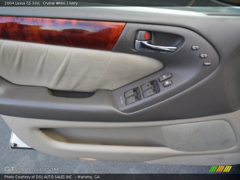 Crystal White / Ivory 2004 Lexus GS 300
