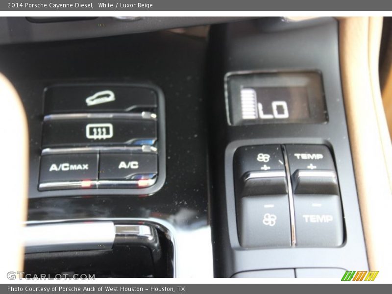 Controls of 2014 Cayenne Diesel