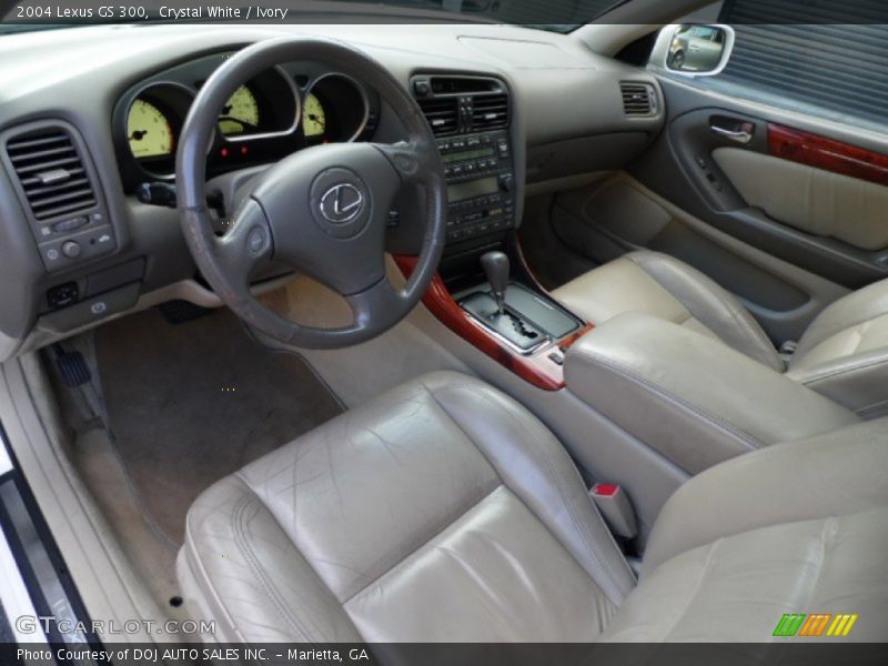Crystal White / Ivory 2004 Lexus GS 300