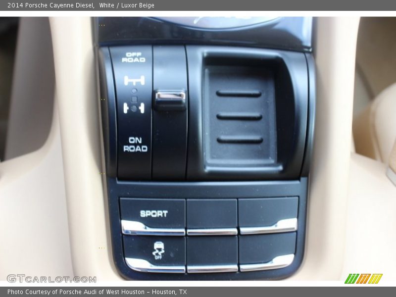 Controls of 2014 Cayenne Diesel