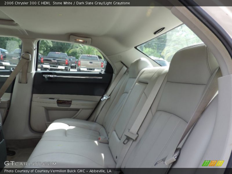 Stone White / Dark Slate Gray/Light Graystone 2006 Chrysler 300 C HEMI
