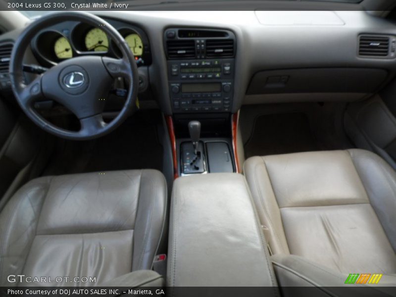 Crystal White / Ivory 2004 Lexus GS 300