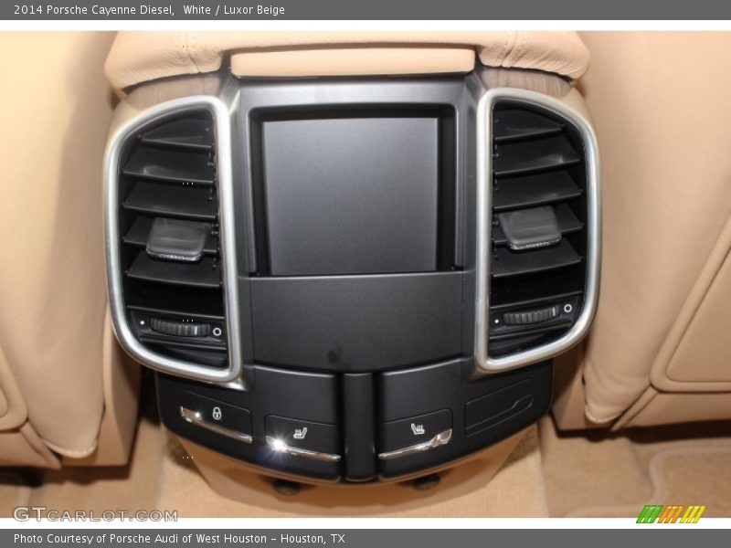 White / Luxor Beige 2014 Porsche Cayenne Diesel