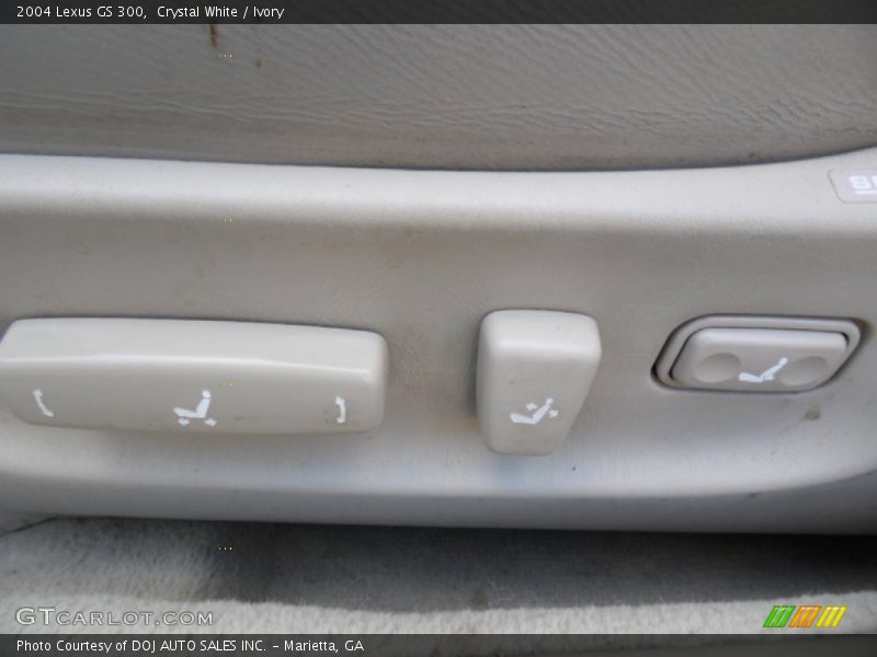 Crystal White / Ivory 2004 Lexus GS 300