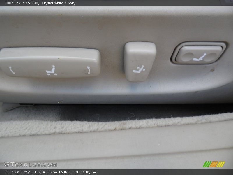 Crystal White / Ivory 2004 Lexus GS 300