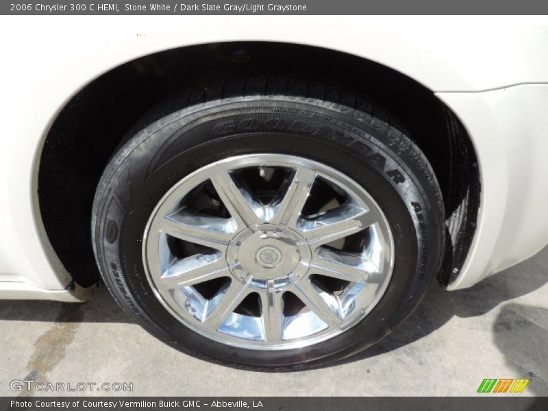 Stone White / Dark Slate Gray/Light Graystone 2006 Chrysler 300 C HEMI