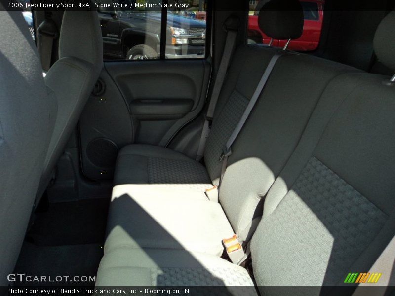 Stone White / Medium Slate Gray 2006 Jeep Liberty Sport 4x4