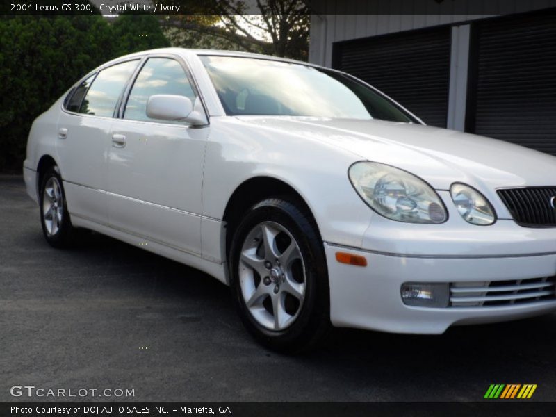 Crystal White / Ivory 2004 Lexus GS 300