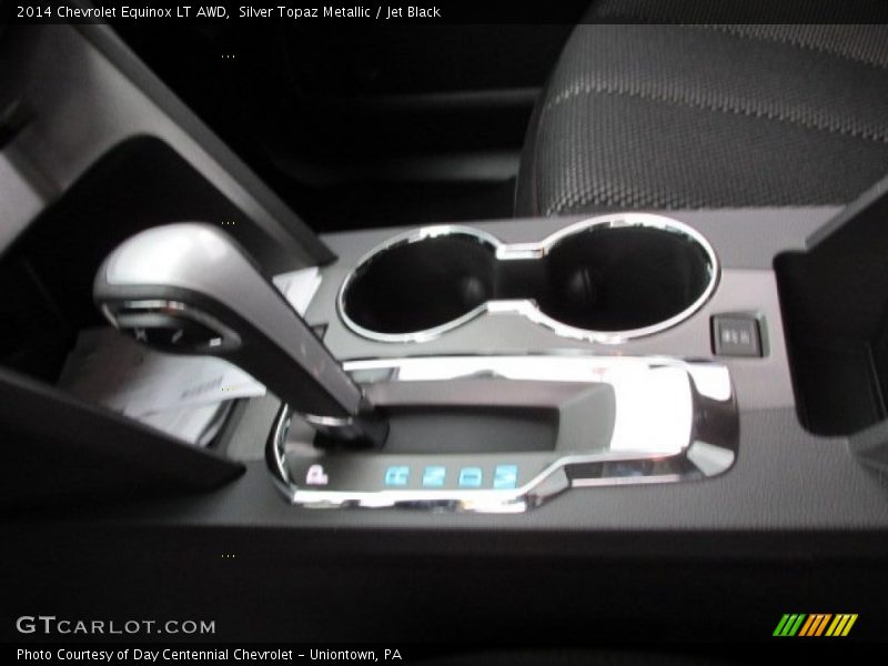 Silver Topaz Metallic / Jet Black 2014 Chevrolet Equinox LT AWD