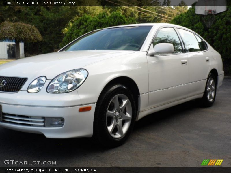 Crystal White / Ivory 2004 Lexus GS 300