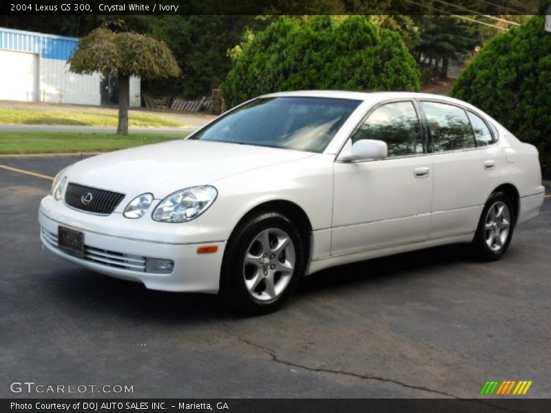 Crystal White / Ivory 2004 Lexus GS 300