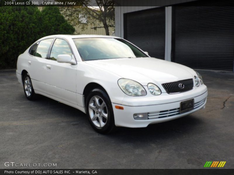 Crystal White / Ivory 2004 Lexus GS 300