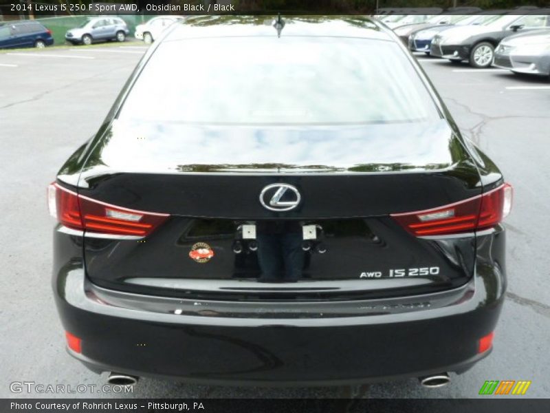 Obsidian Black / Black 2014 Lexus IS 250 F Sport AWD