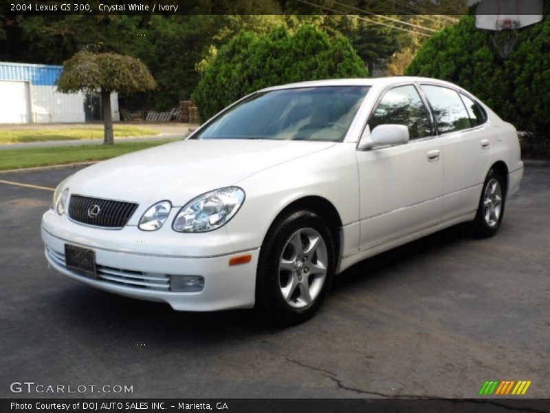 Crystal White / Ivory 2004 Lexus GS 300