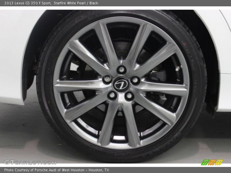 Starfire White Pearl / Black 2013 Lexus GS 350 F Sport