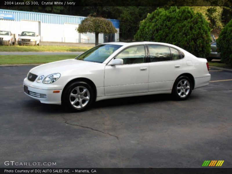 Crystal White / Ivory 2004 Lexus GS 300