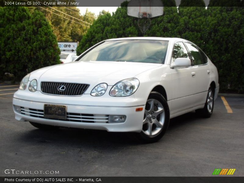 Crystal White / Ivory 2004 Lexus GS 300